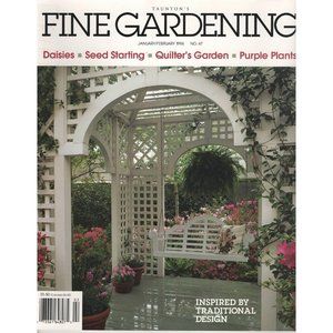 Tauntons Fine Gardening January 1996 Issue 47 Inspired by Traditional Design